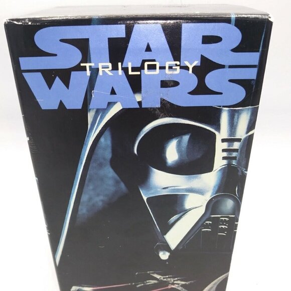Star Wars Trilogy VHS Box Set 3 Tapes 1995 Original Version THX Edition Sci Fi - Picture 2 of 7